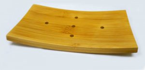 Bamboo Soap Dish - Click Image to Close