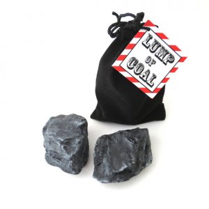 Lump of Coal Soap - Click Image to Close